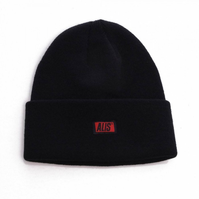 AlisClassicBoxLogoLowBeanie-31