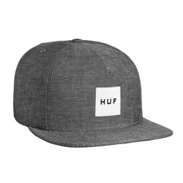 HUF Chambray Box Logo Snapback