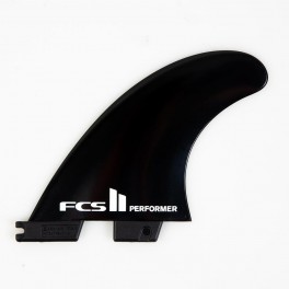 FCS II Performer PC Carbon Black/Teal Tri Retail Fins