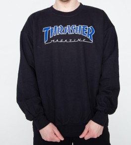 Thrasher Outlined Crewneck Sweatshirt