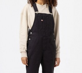 Dickies Duck Canvas Bib Womens Stone Washed Overall