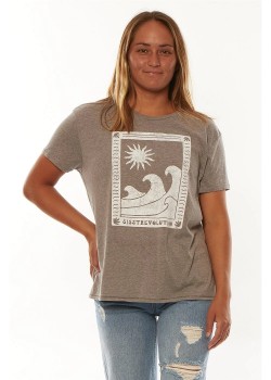 Sisstrevolution High Seas SS Knit Byfrnd T-shirt 