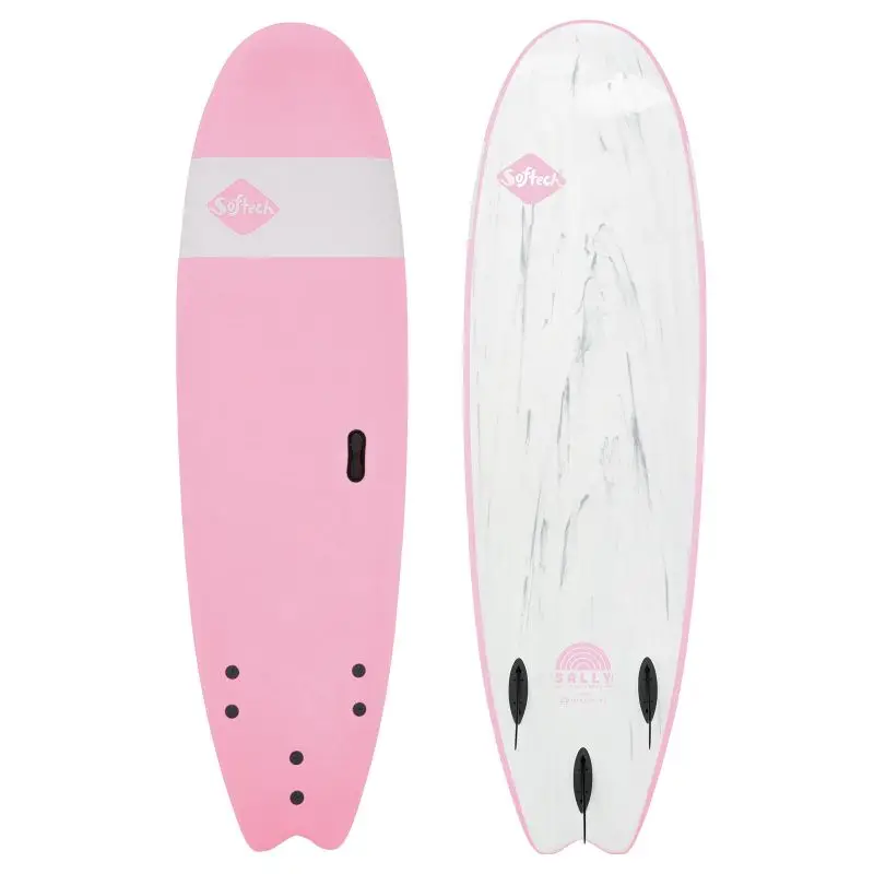 Softech Handshaped Sally Fitzgibbons FB 7'0 Pink Surfbord | BNA Boardshop