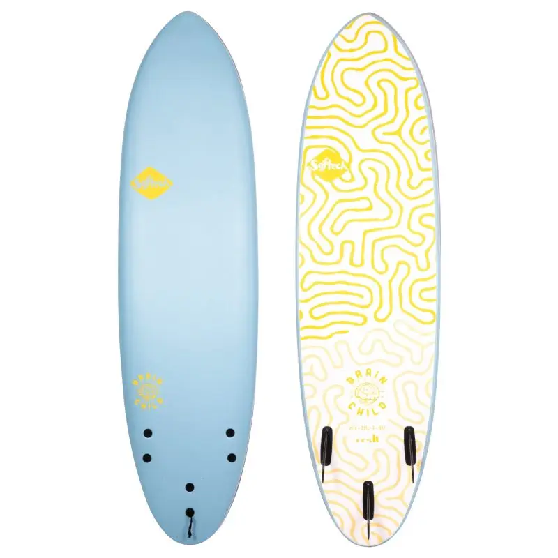 Softech Brainchild FCS II 7'6 Mist Surfbord | BNA Boardshop