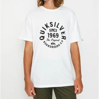 Quiksilver Circled Script Front T-Shirt - Quiksilver