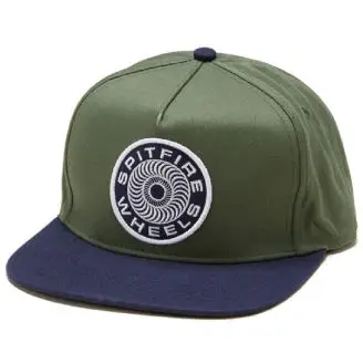 Spitfire Classic 87 Swirl Snapback Cap - Caps