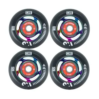 Core Aero Aggressive Rulleskøjte Hjul 4-pak 60mm - Inliner hjul