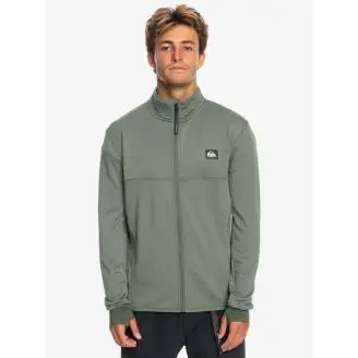Quiksilver Steep Point Full-zip Fleece Baselayer Top - Herrer