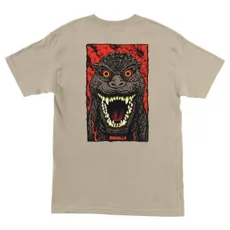 Godzilla vs Santa Cruz Destroyer Stripes T-shirt - 