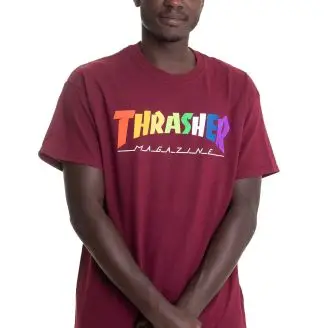 Thrasher Rainbow Mag T-Shirt - Kortærmet