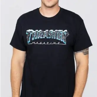 Thrasher Black Ice T-Shirt - Kortærmet