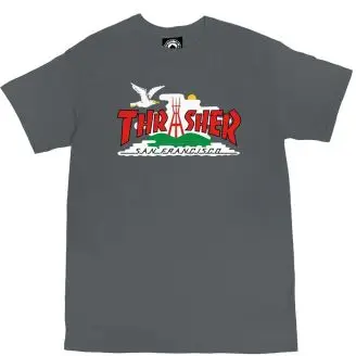 Thrasher The City T-Shirt - Kortærmet