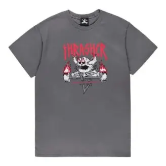 Thrasher X Toy Machine Monstergram T-shirt - Toy Machine