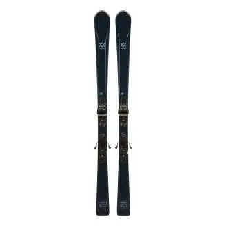 Völkl Flair 76 Dame Carvingski med Marker vMortion 10 Lady Blue bindinger - 