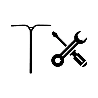 Montering af løbehjulsbar - Værksted