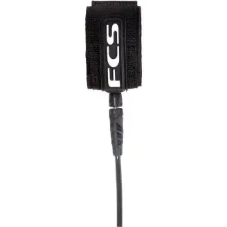 FCS All Round Classic Leash-Black-8 ft - Surf