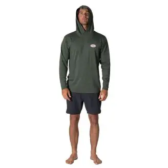 Vissla Twisted Eco Hooded LS Lycra Sol T-shirt - Soltøj