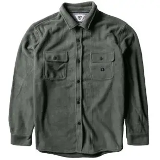 Vissla Eco-Zy Ls Polar Flannel Skjorte - Skovmandsskjorter