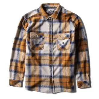 Vissla Eco-Zy Ls Polar Flannel Skjorte - Skovmandsskjorter