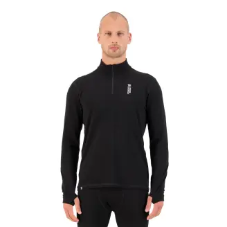 Mons Royale Cascade Merino Base Layer 1/4 Zip Long Sleeve - Baselayer