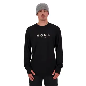 Mons Royale Yotei Merino Classic Long Sleeve - Herrer