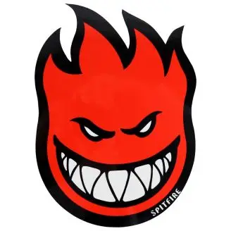 Spitfire Fireball Bighead Medium Sticker - Merchandise