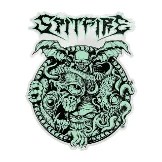 Spitfire Demon Gate Sticker - Merchandise