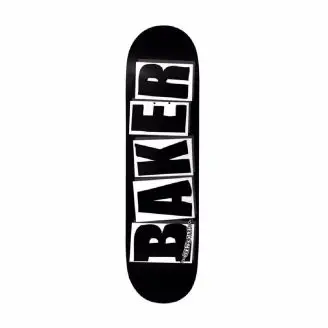 Baker Brand Logo Skateboard Deck Black - Baker
