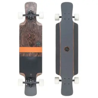 Globe Geminon Kick (burle black) - Cruiser og Carver Longboard