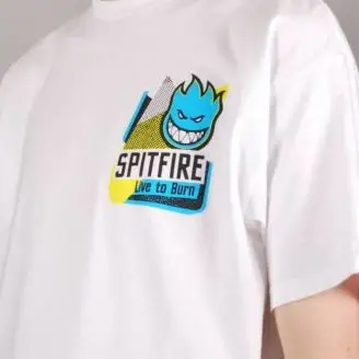 Spitfire Live To Burn T-shirt - T-shirts