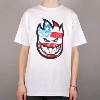 Spitfire Bighead Flaghead T-shirt - T-shirts
