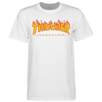 Thrasher S/S Flame T-shirt - Kortærmet