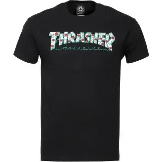 Thrasher S/S Roses T-shirt - Kortærmet