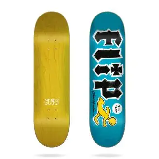 Flip HKD Mountain Doughoy Stencil Skateboard Deck - Flip Skateboards
