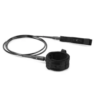 FCS 7' All Round Essential Leash Black - Surf