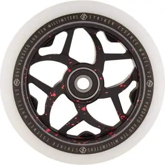 Striker Essence V3 Hvid PU Hjul 110mm til Løbehjul - Hjul til Løbehjul
