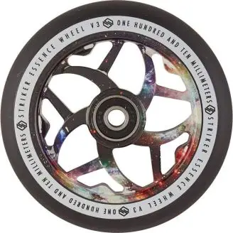 Striker Essence V3 Sort PU Hjul 110mm til Løbehjul - Hjul til Løbehjul