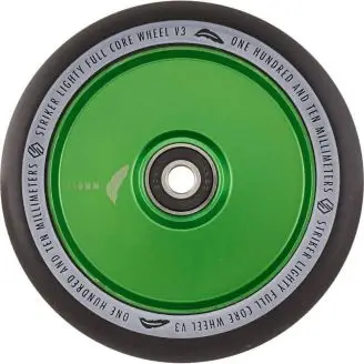 Striker Lighty Fullcore V3 Sort PU 110 mm Hjul Til Løbehjul - Hjul til Løbehjul