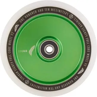 Striker Lighty Fullcore V3 White PU 110 mm Hjul Til Løbehjul - Dele