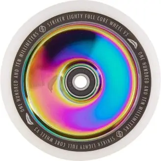 Striker Lighty Fullcore V3 White PU 110 mm Hjul Til Løbehjul - Dele