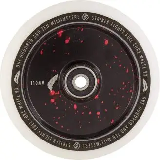 Striker Lighty Fullcore V3 White PU 110 mm Hjul Til Løbehjul - Dele