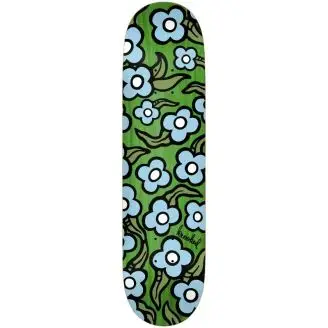 Krooked Team Wild Style Flowers Skateboard Deck - Krooked