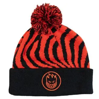 Spitfire Classic Swirl Pom Beanie - Beanies