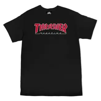 Thrasher Outlined T-shirt - Kortærmet