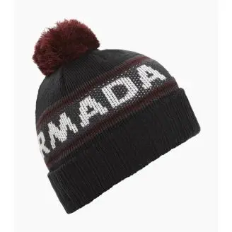 Armada Jacquard Knit Pom Beanie - Armada