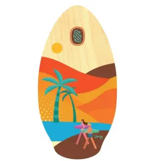 Skim One Wood 41 Skimboard - Surf