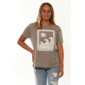 Sisstrevolution High Seas SS Knit Byfrnd T-shirt - T-shirts